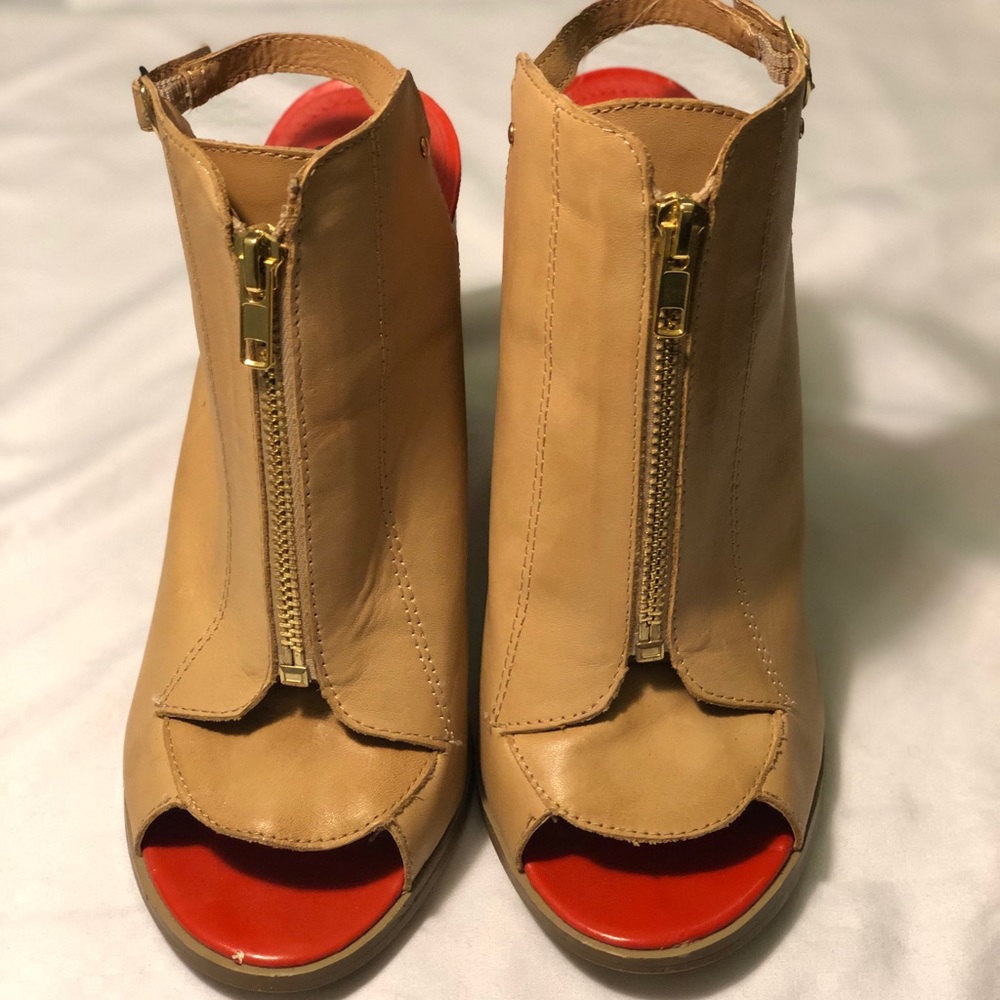 Kelsi Dagger Open-toed Booties